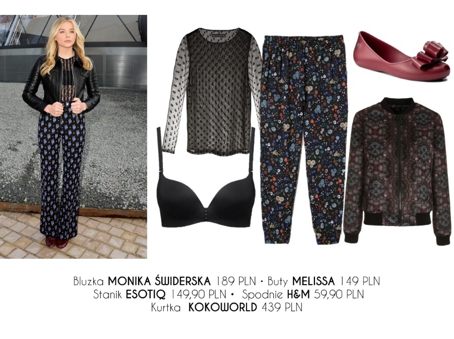 Inspirujące STYLIZACJE Chloe Grace Moretz