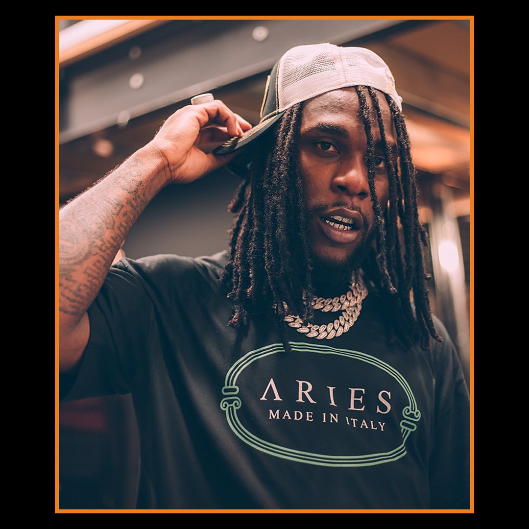 Burna Boy was also vocal about the #EndSARS protest in Nigeria [Instagram/BurnaBoyGram]