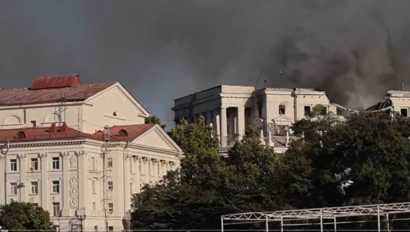 Ukrajna rakétacsapást mért az oroszok krími főhadiszállására – videó