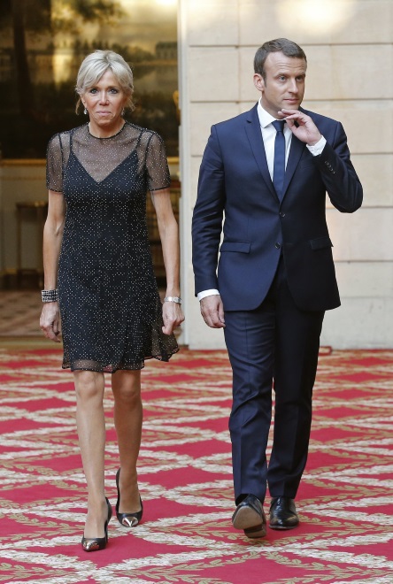 Brigitte i Emmanuel Macronowie