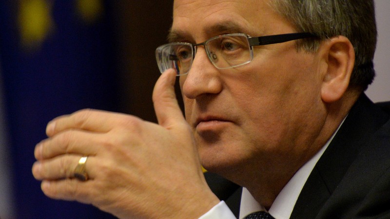 Prezydent Bronisław Komorowski