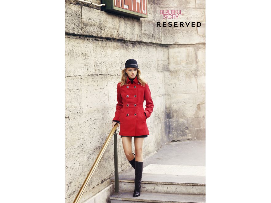 Sasha Pivovarova w kampanii Reserved – kolekcja jesień-zima 2011/2012