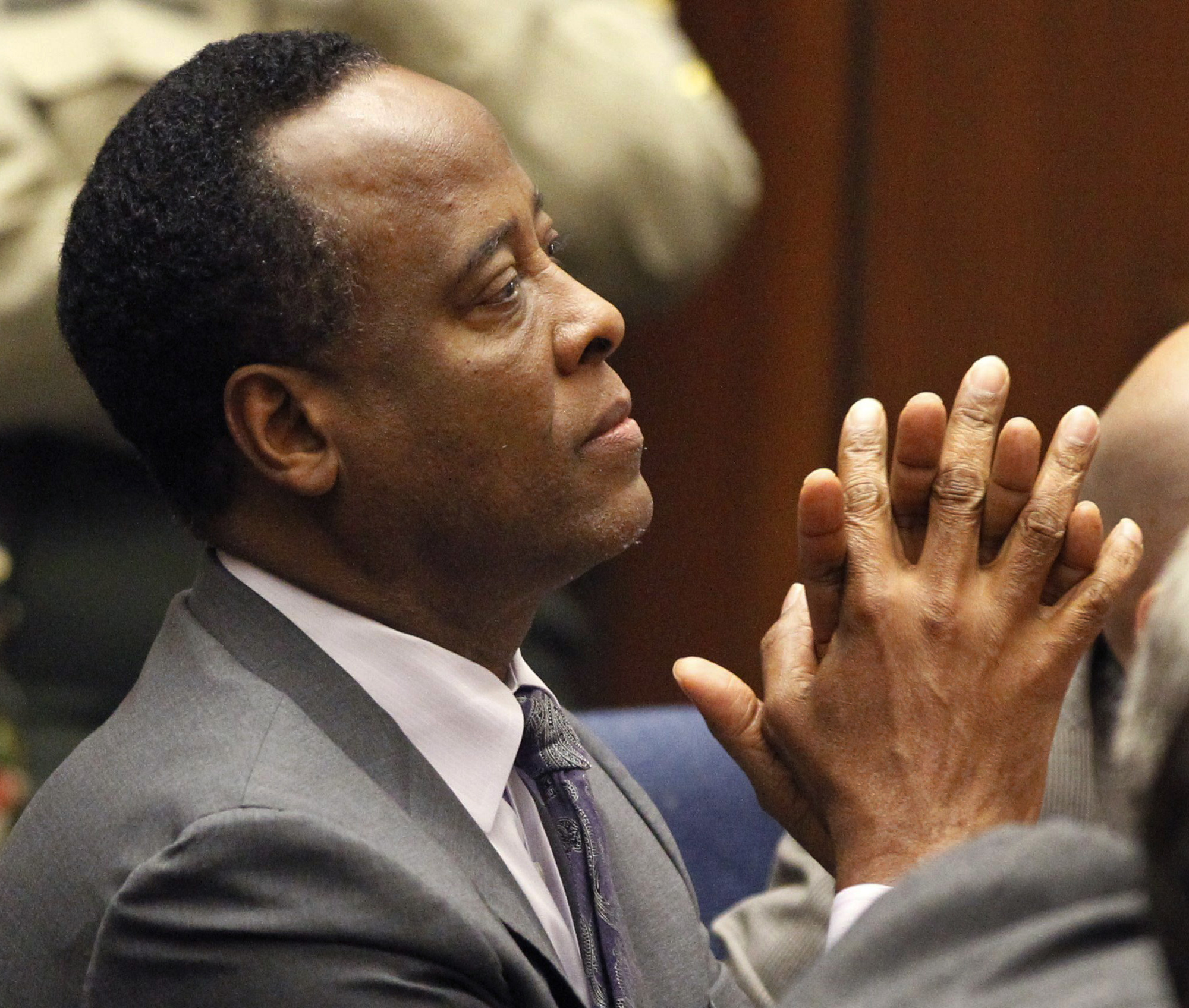 Conrad Murray w czasie swego procesu