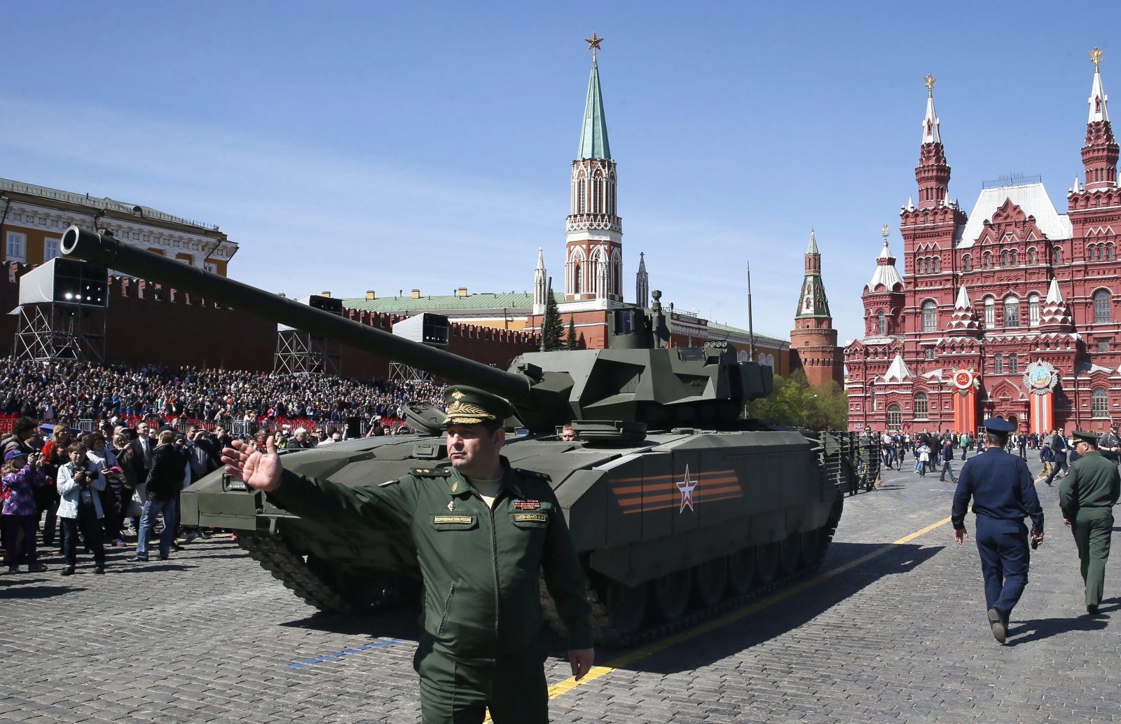 MOSKWA: OSTATNIE PRZYGOTOWANIA DO PARADY ZWYCIĘSTWA