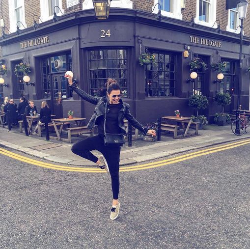 Anna Lewandowska spędza majówkę w Londynie