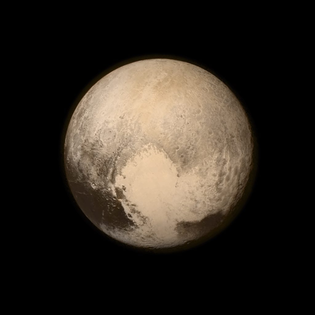 Zdjęcie Plutona wykonane przez sondę New Horizons