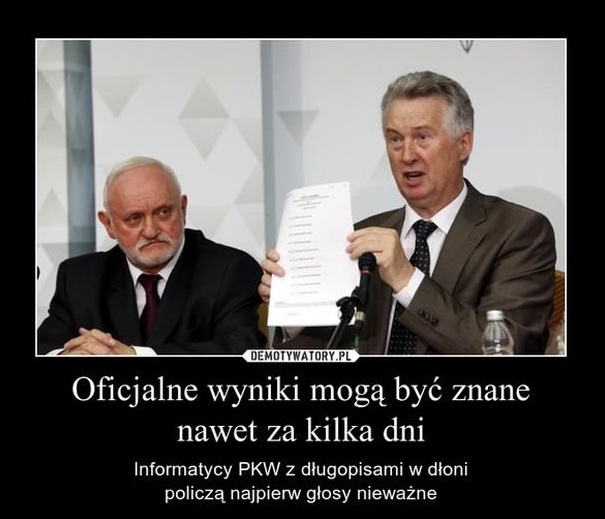 CZYTAJ WIĘCEJ: Wyniki wyborów: PKW podała cząstkowe dane, resztę wciąż liczy