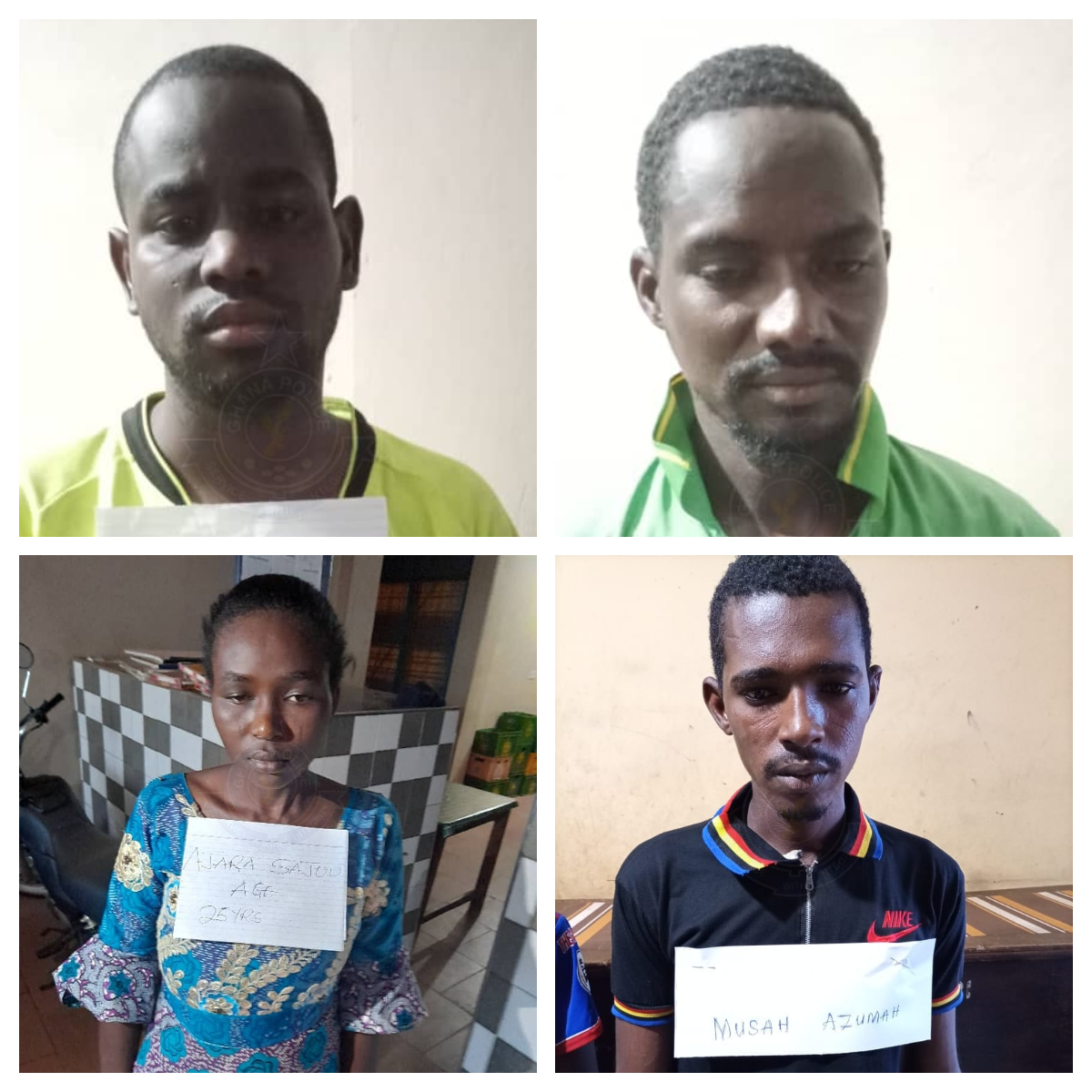 Ashanti Region: 5 including a 14-year-old arrested for robbery