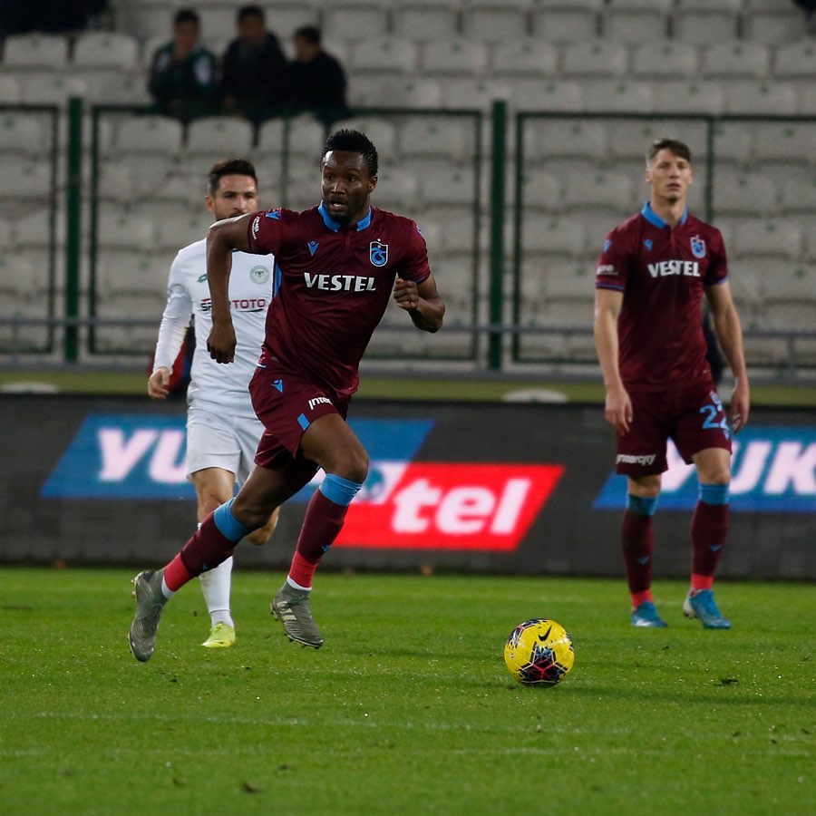 Mikel John Obi parted ways with Trabzonsor in controversial circumstances (Twitter/Trabzonspor)