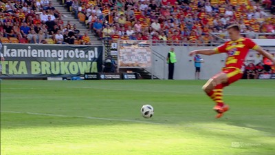 Jagiellonia - Wisła K. (0:0): Arcyważna interwencja przypłacona kontuzją. Burliga uratował Jagę, ale musiał zejść z boiska