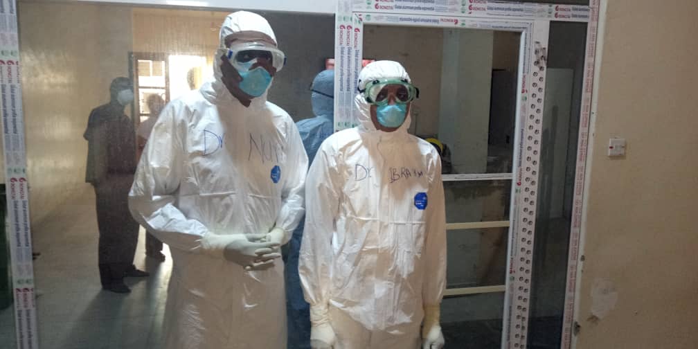 Coronavirus test isolation center in Nigeria (Punch) 