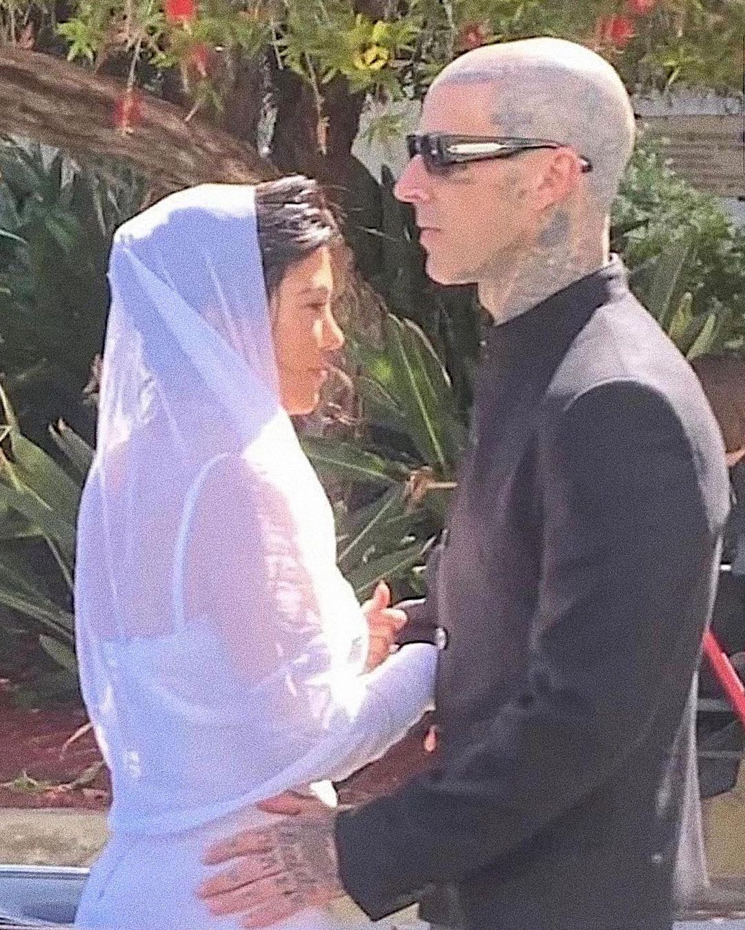 Kourtney Kardashian and Travis Baker are legally married [Instagram/Kourtney90s]