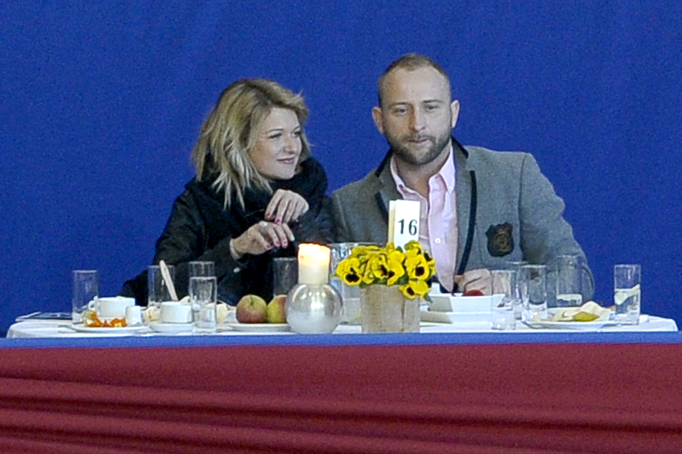 Borys Szyc i Justyna Jeger-Nagłowska
