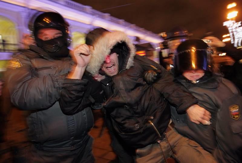 Rosja wybory protesty opozycja policja 4