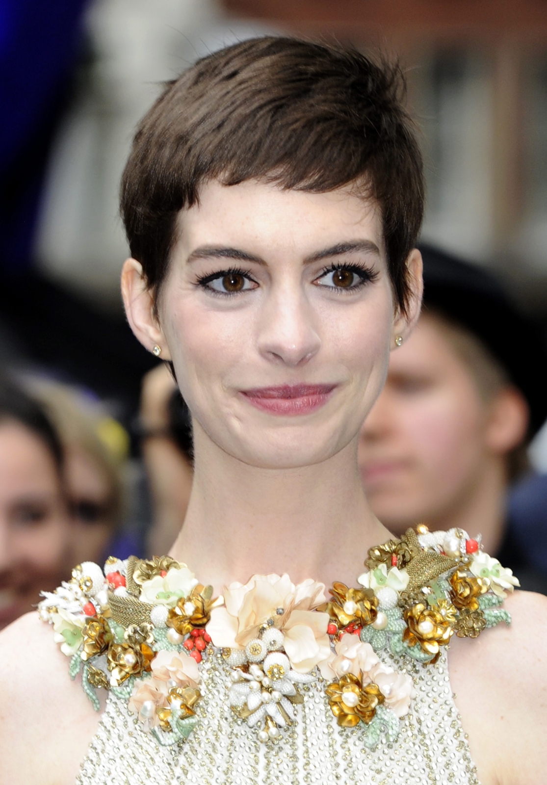 Anne Hathaway na premierze filmu