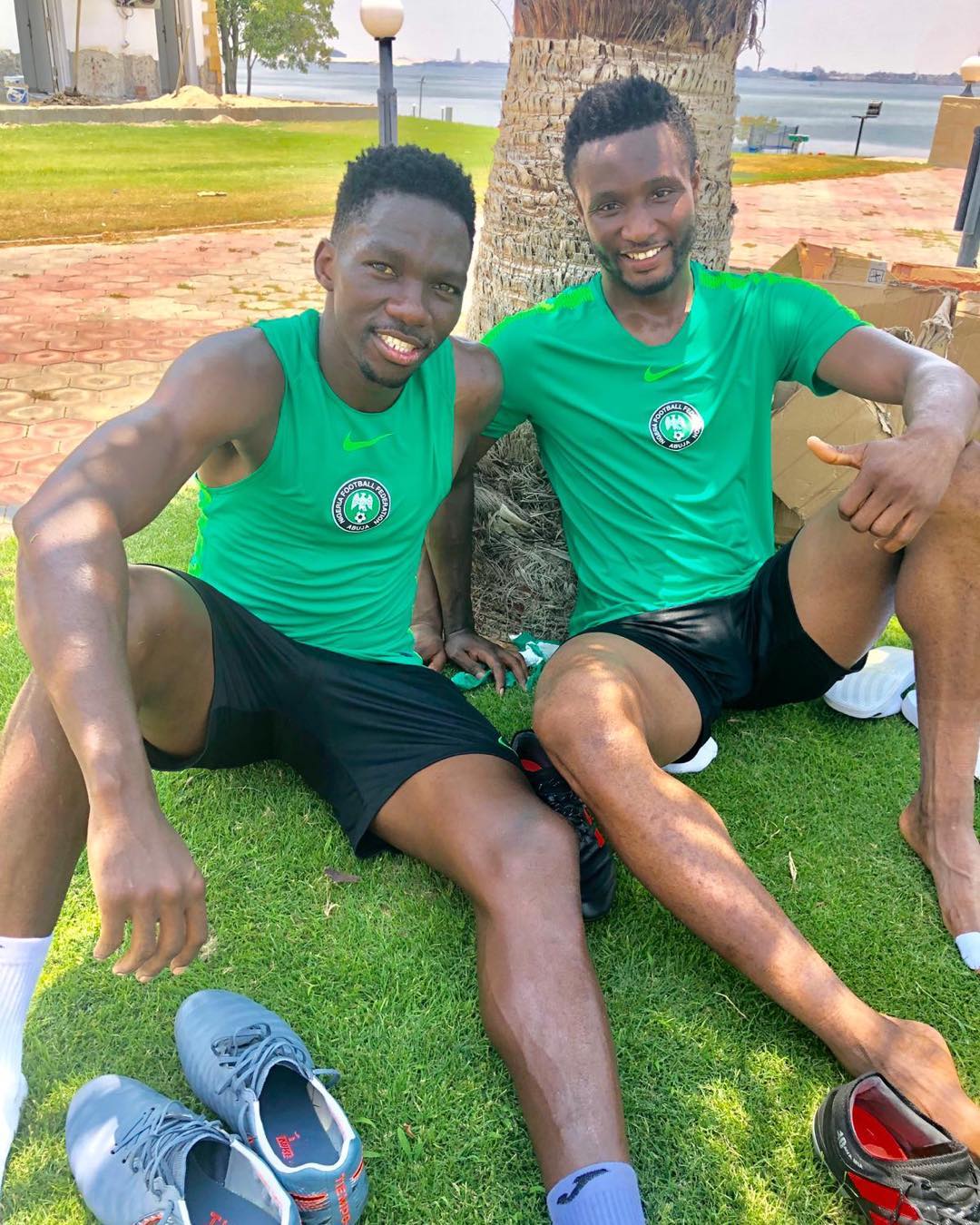 Mikel Obi says he has a good relationship with his Super Eagles teammates (Instagram/Mikel Obi)