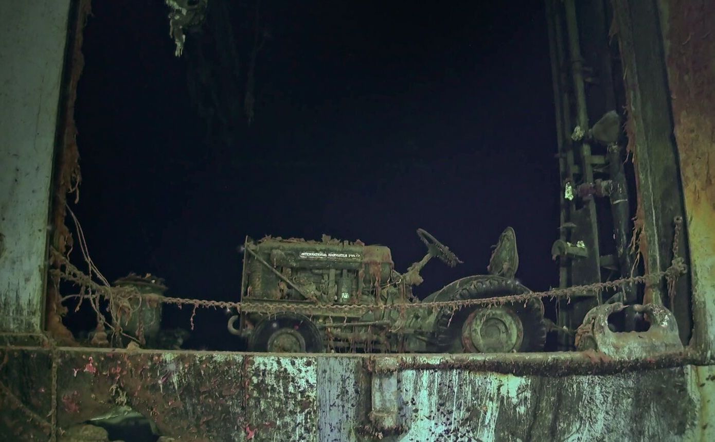 Wrak USS Hornet