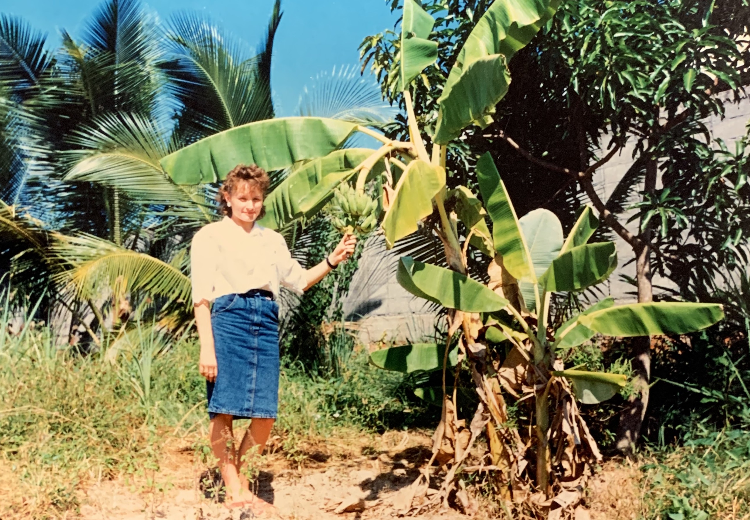 Pani Krystyna w Tajlandii. 1989 rok