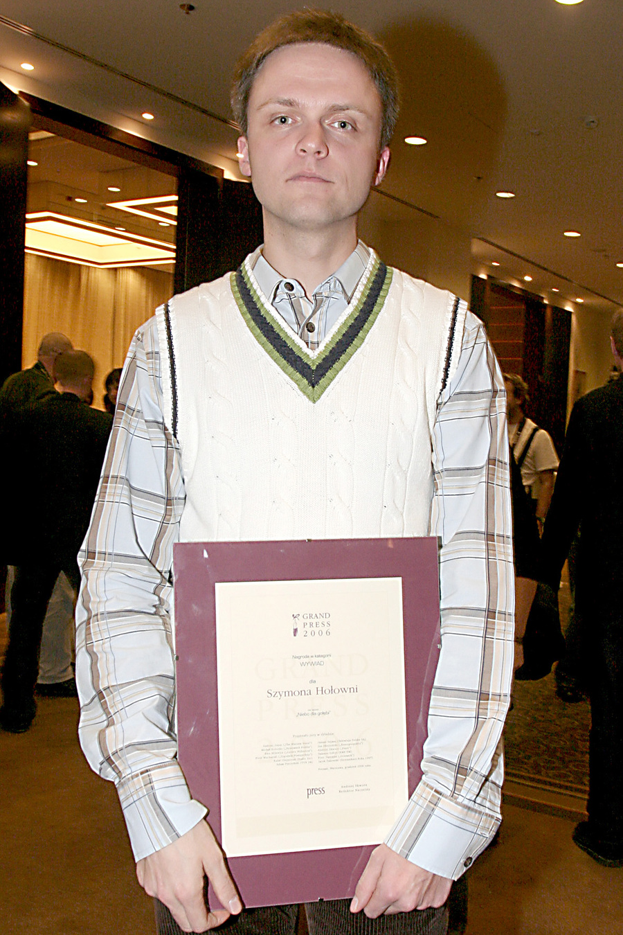 Dwukrotnie uhonorowano go nagrodą Grand Press. Po raz pierwszy w 2006 roku w kategorii wywiad i w 2007 w kategorii dziennikarstwo specjalistyczne. Na koncie ma również nagrodę MediaTory, Wiktora w kategorii największe odkrycie telewizyjne oraz Wiktora Publiczności