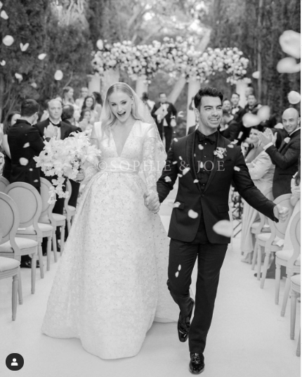 Sophie Turner and Joe Jonas wedding [Credit - Instagram / Sophie T]
