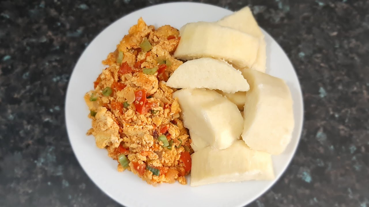 DIY Recipes: How to make Yam and egg sauce