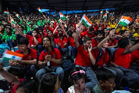 India történelmet írt a holdra szállásával
