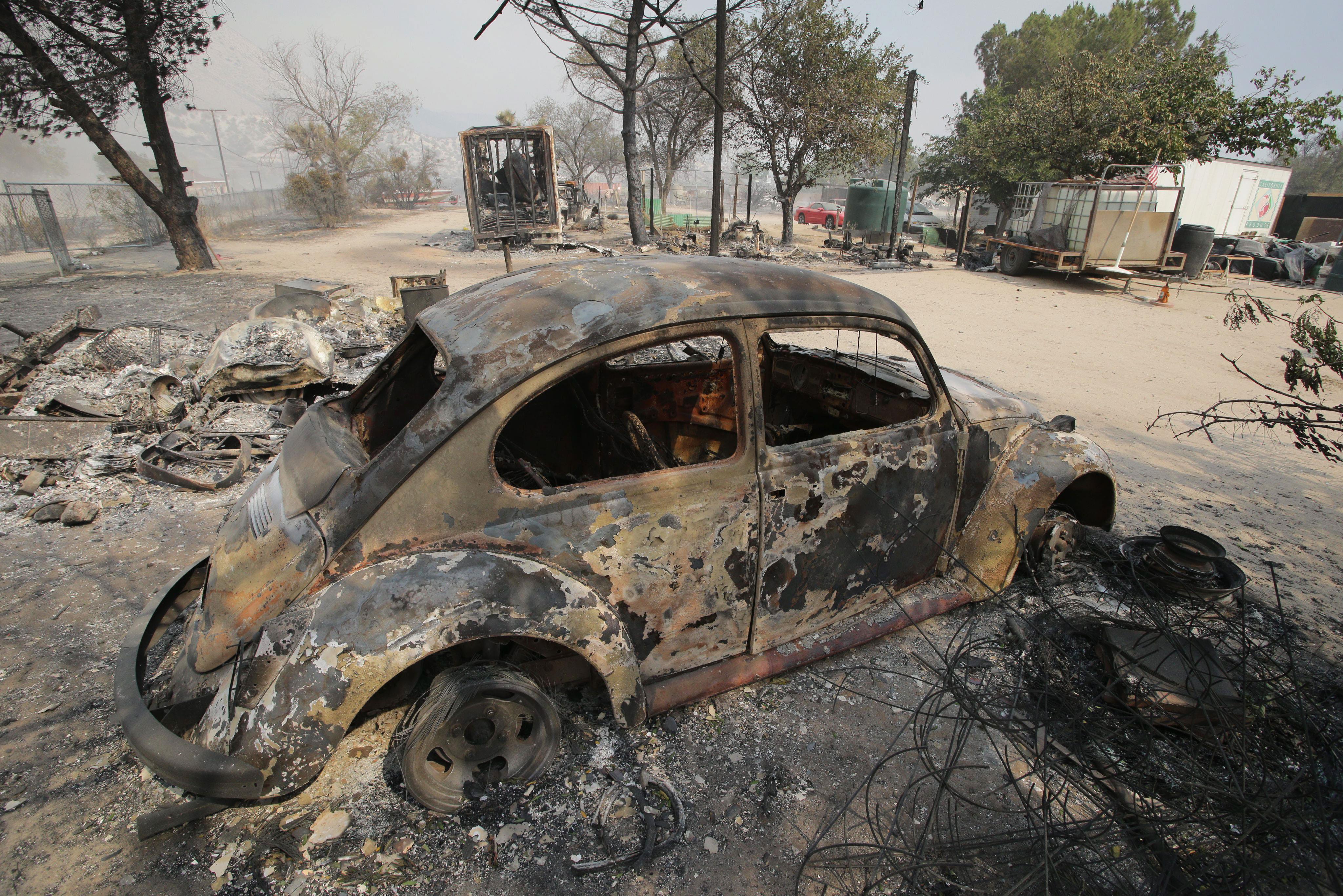 Blue Cut Fire in California