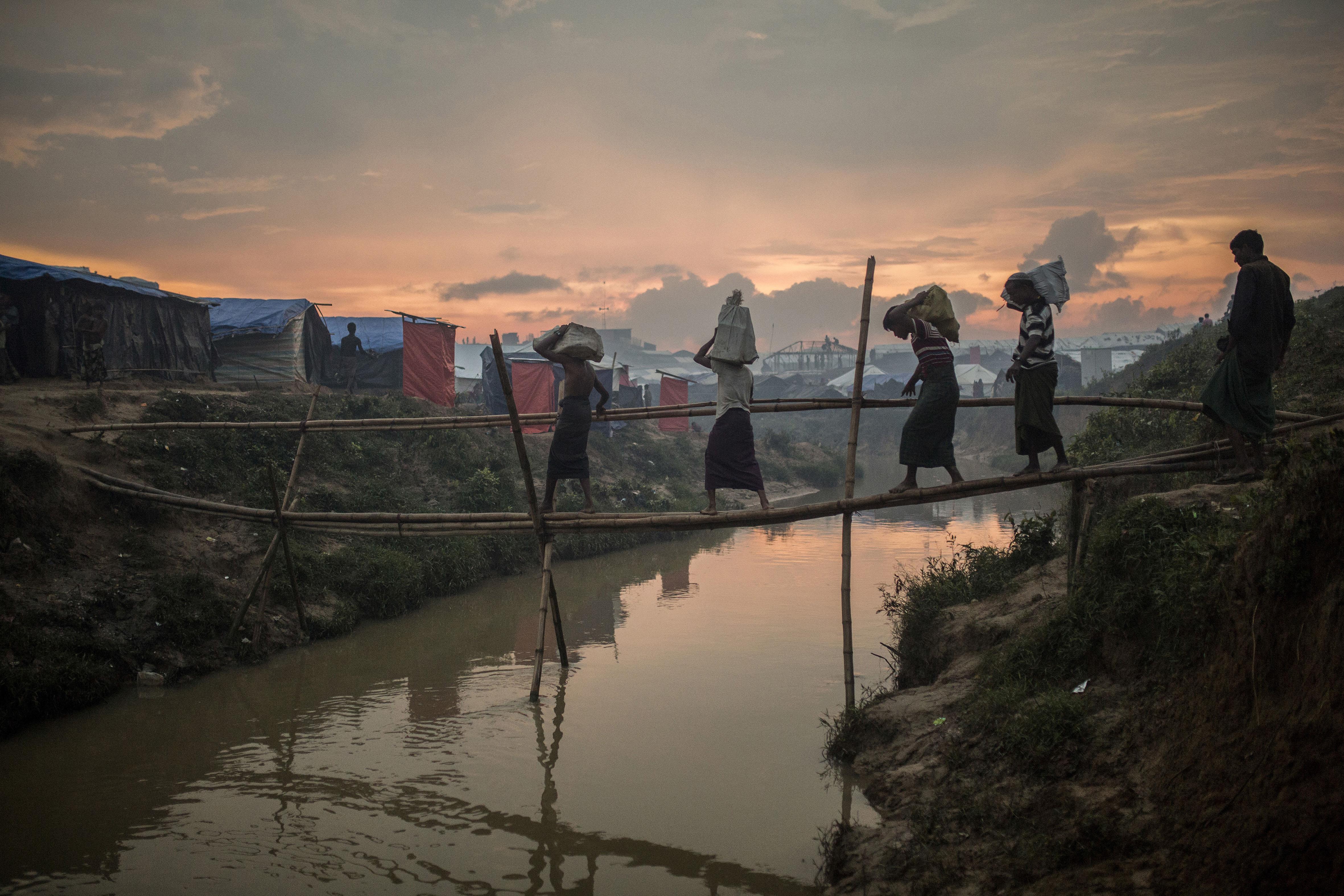 Running Out Of Time: Monsoon Threatens Rohingya