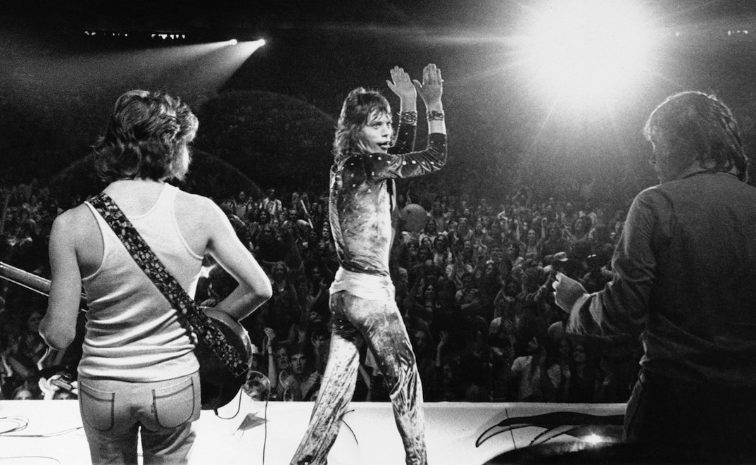 The Rolling Stones podczas koncertu w Houston – 25.06.1972