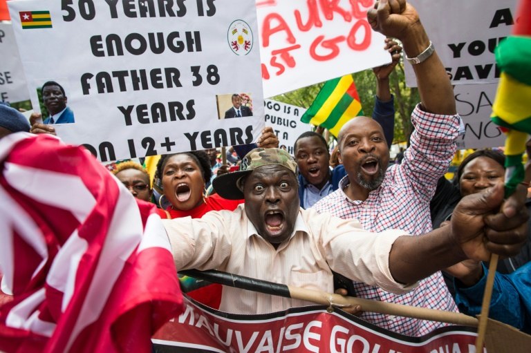 Two French-linked media platforms, RFI and France 24, suspended in Togo amid protests