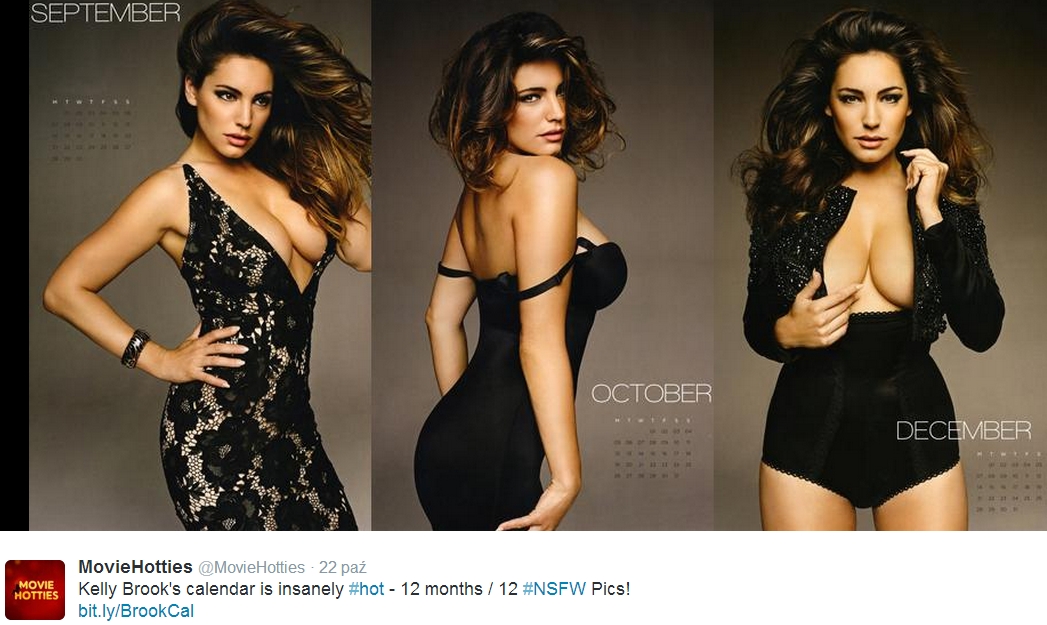 Brytyjski ideał! Kelly Brook w całej okazałości!