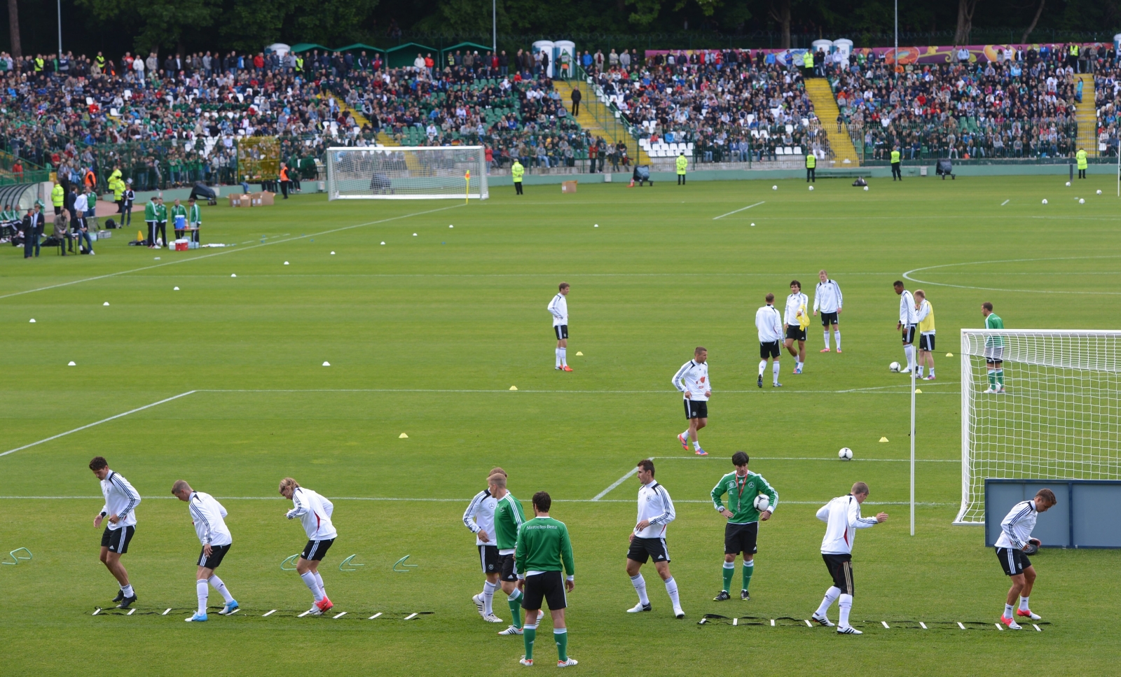 Trening reprezentacji Niemiec