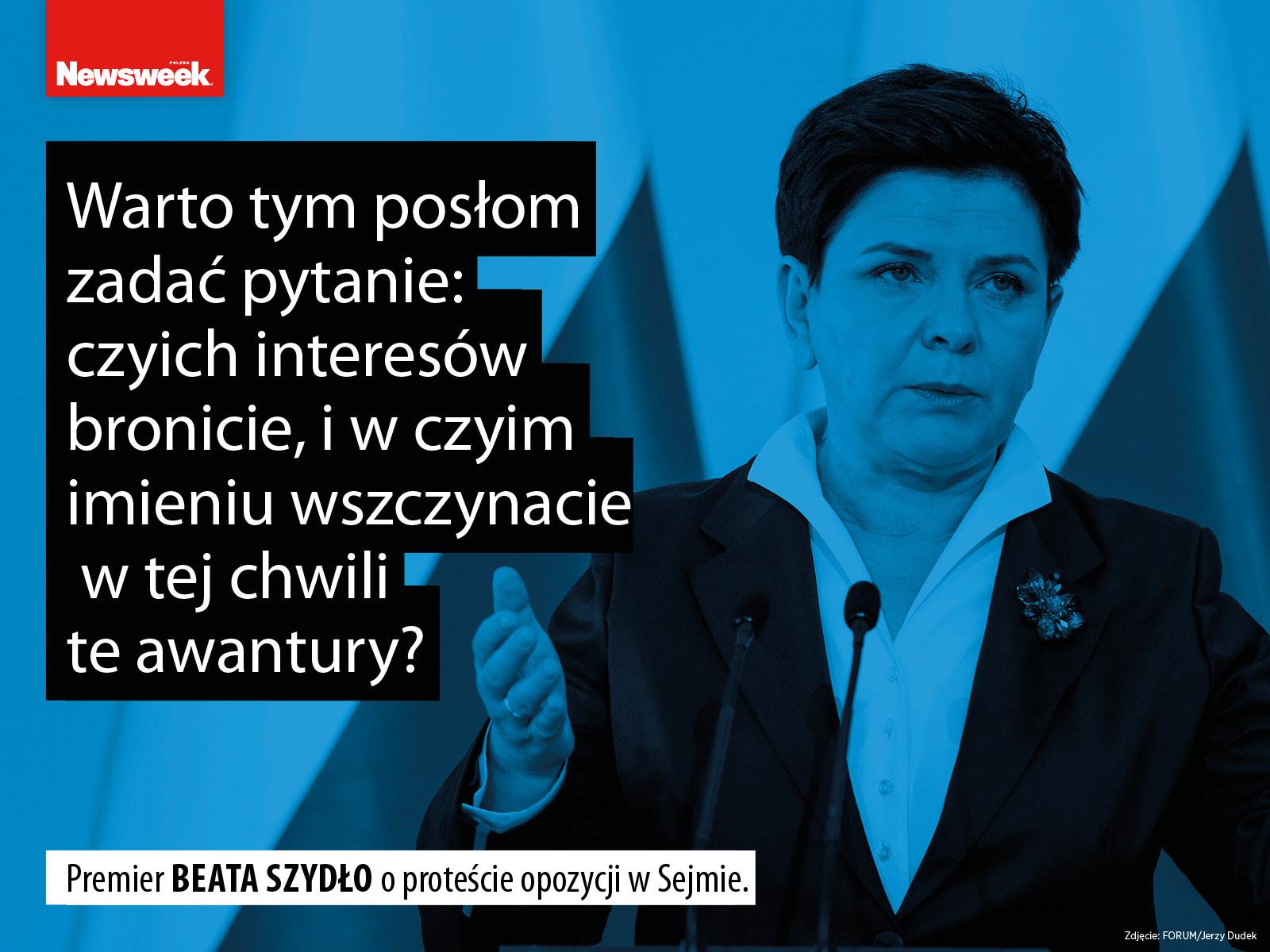Beata Szydło PiS polityka Prawo i Sprawiedliwość