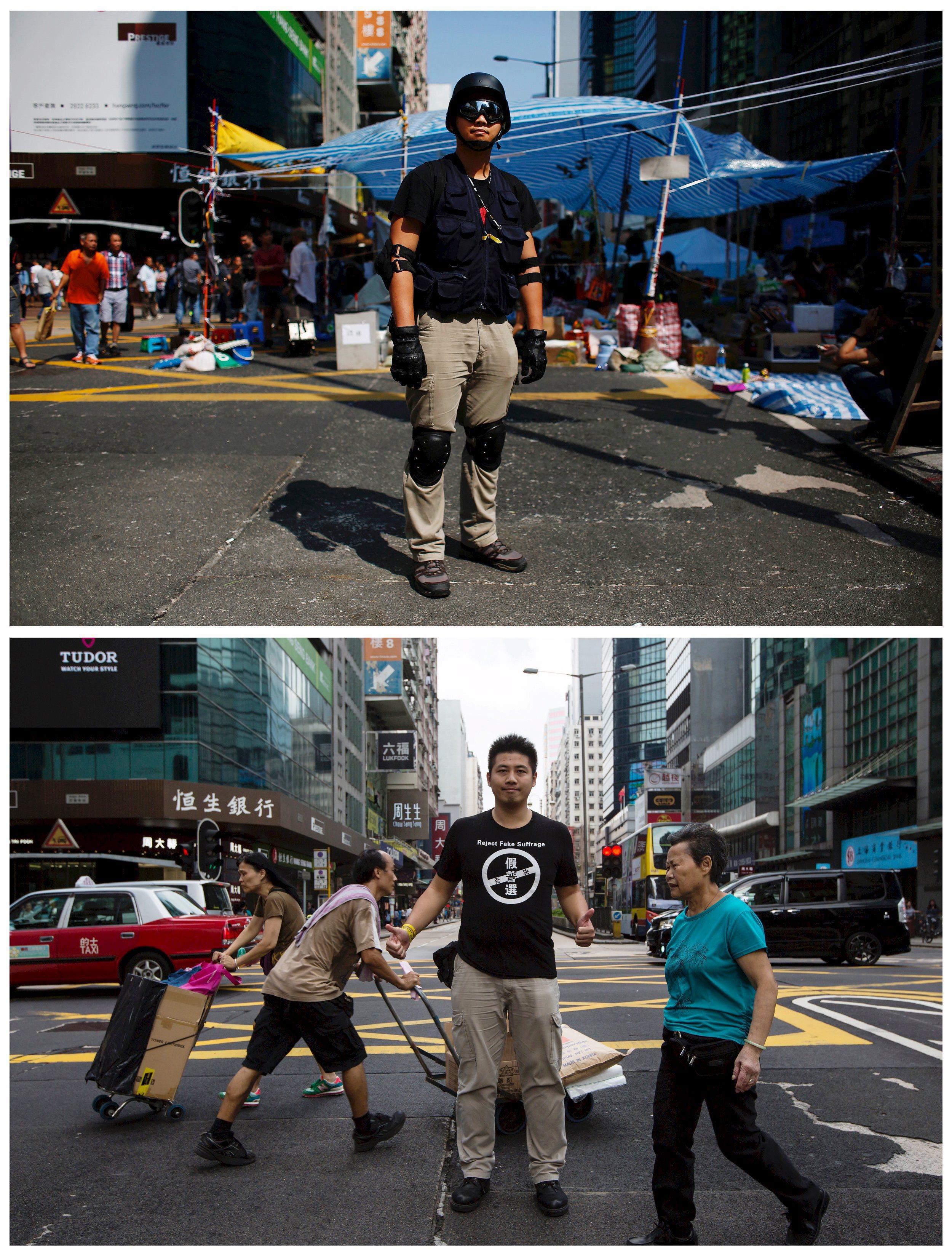 Wider Image: The Umbrella Movement - One Year On