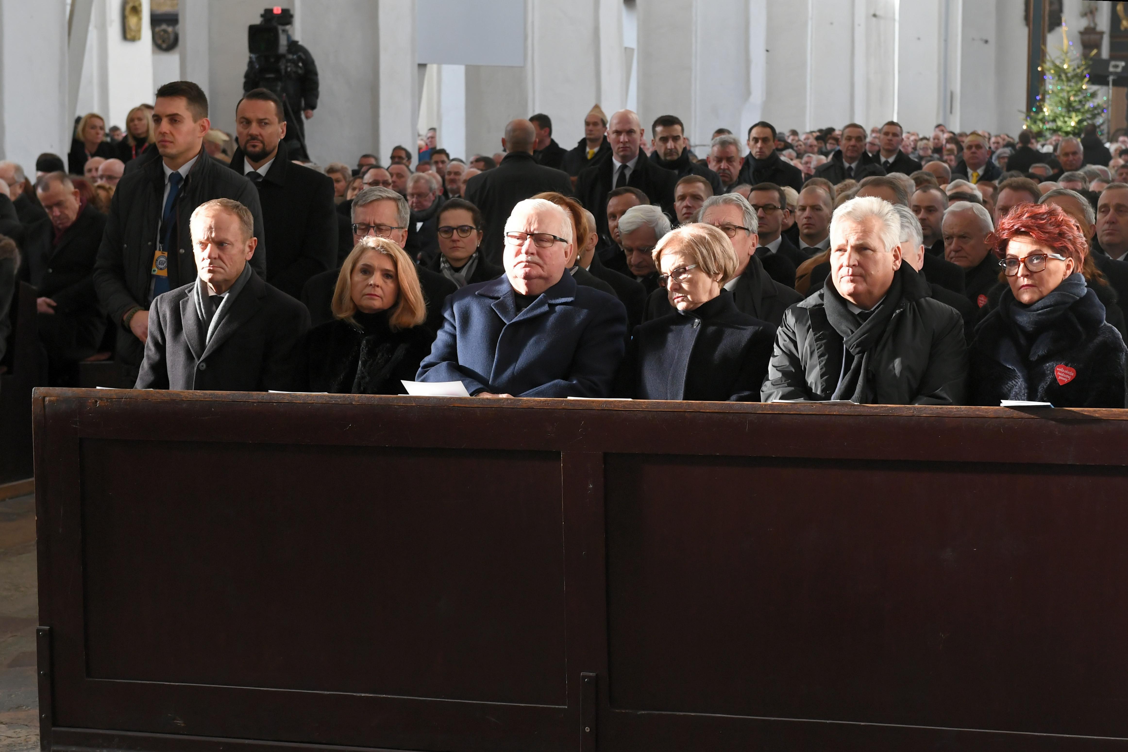 Msza pogrzebowa Pawła Adamowicza