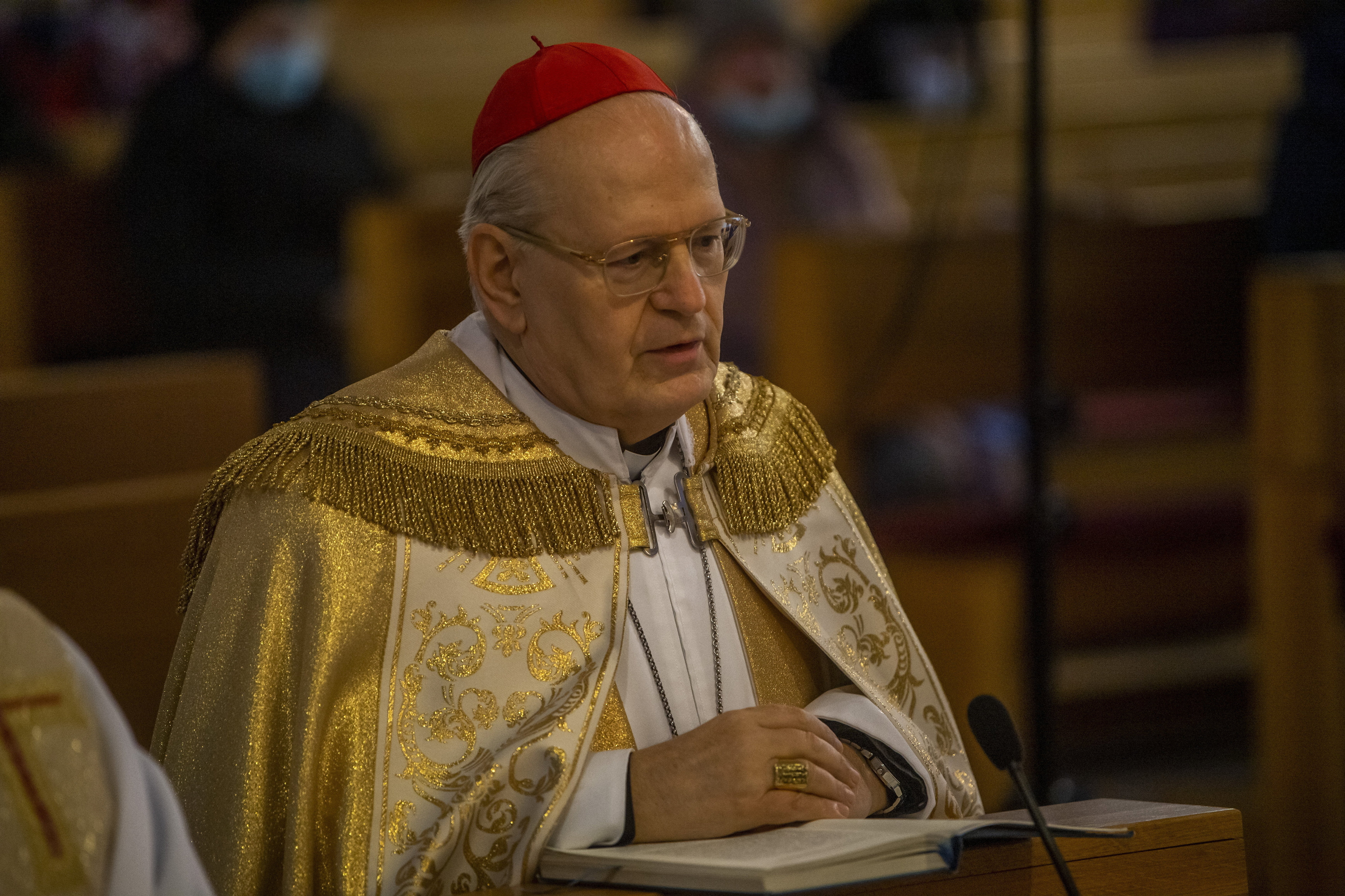 Erdő Péter bíboros köszönetet mondott Ferenc pápának, ajándékot is kapott tőle az egyházfő – fotó