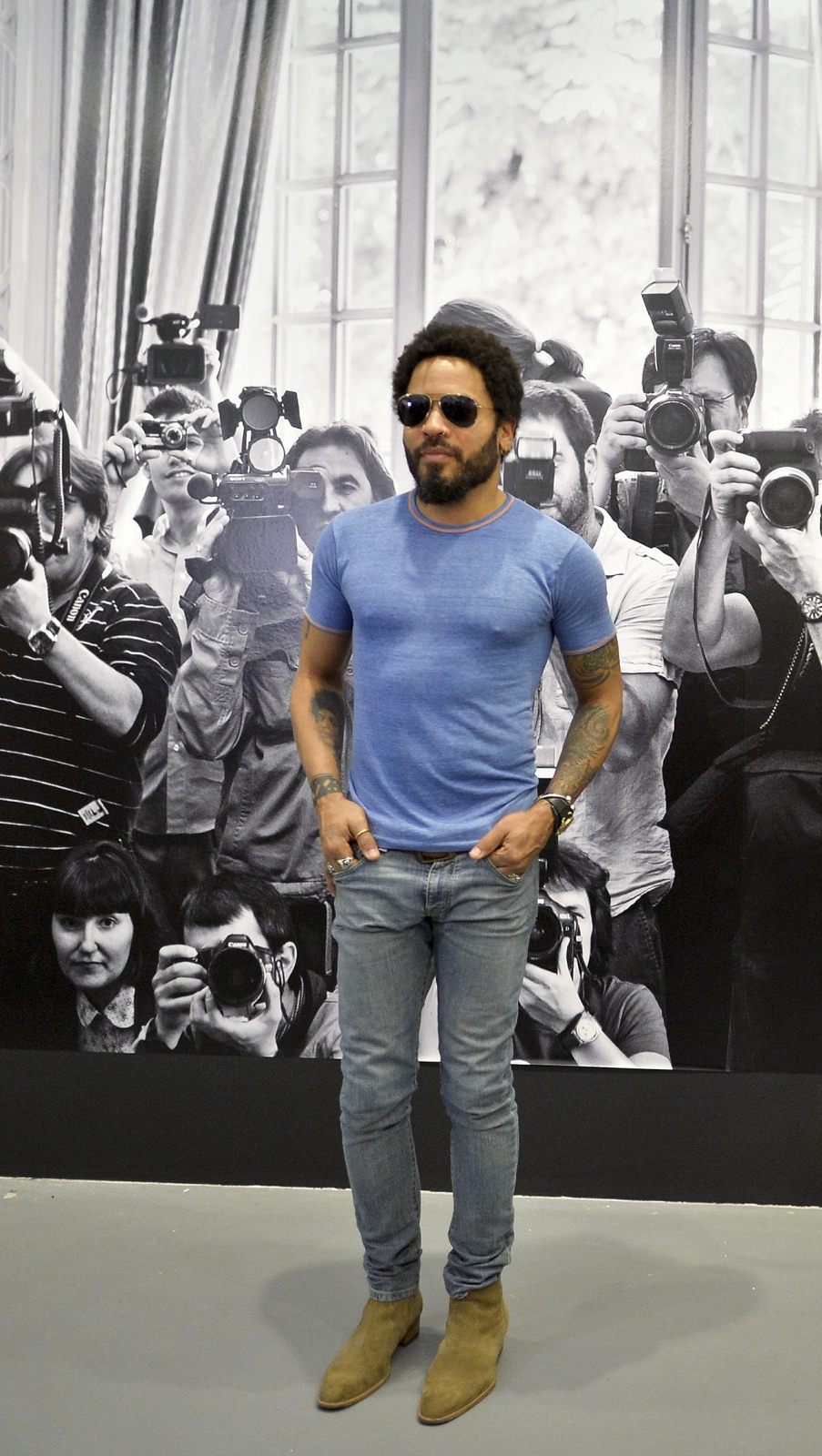Lenny Kravitz otworzył swoją wystawę