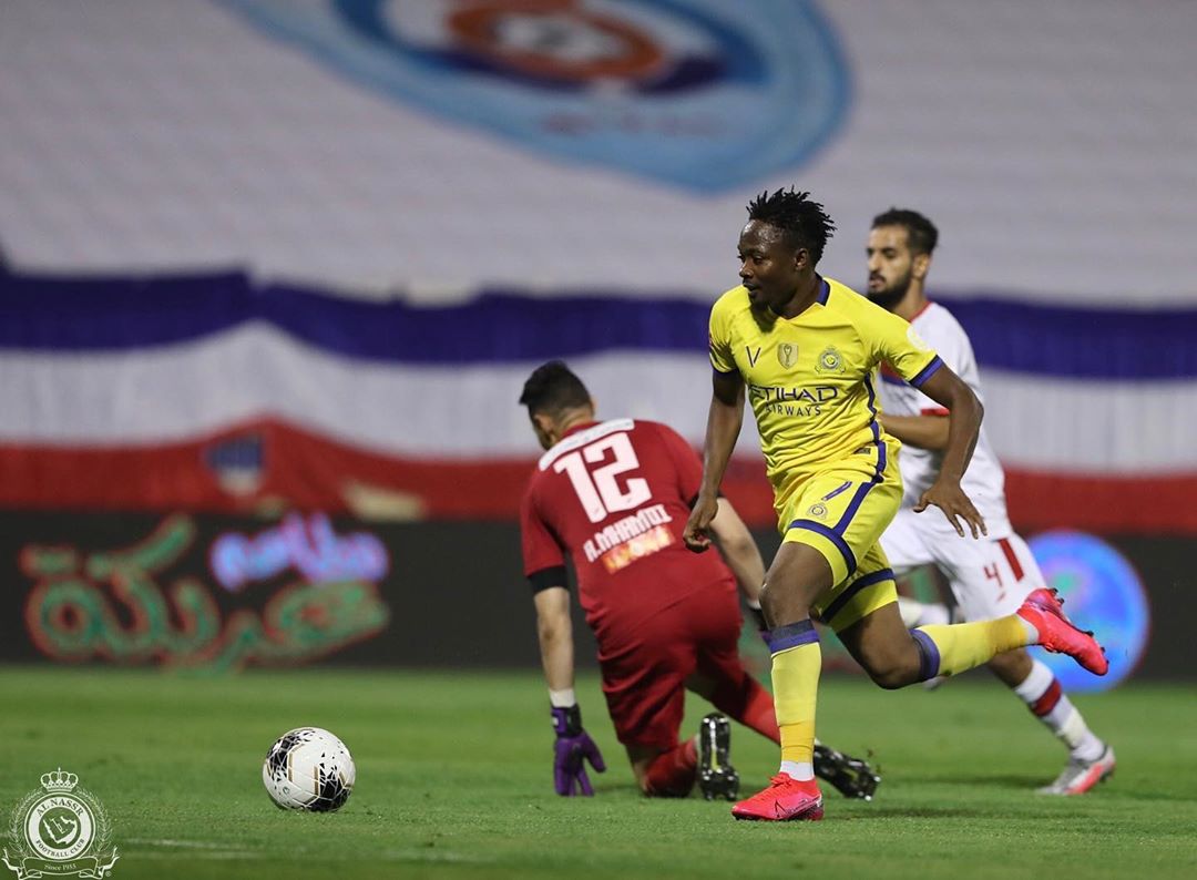 Ahmed Musa scored his first goal of the season (Instagram/Al Nassr)