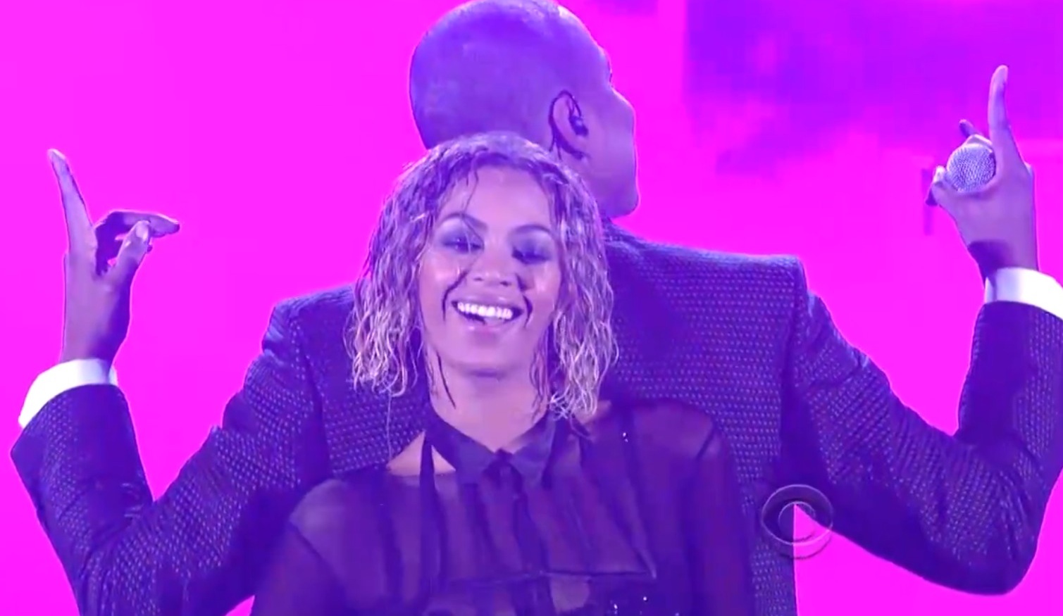 Beyoncé i Jay Z na gali Grammy 2014