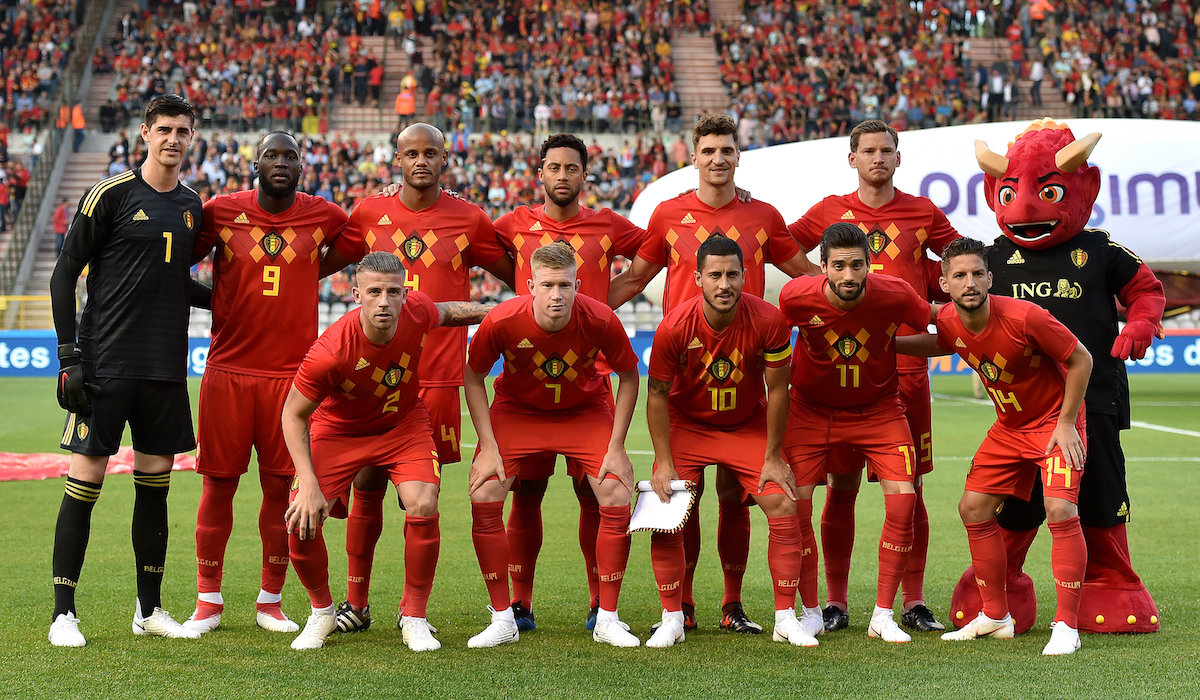 Nominácia Belgicka na MS vo futbale 2018