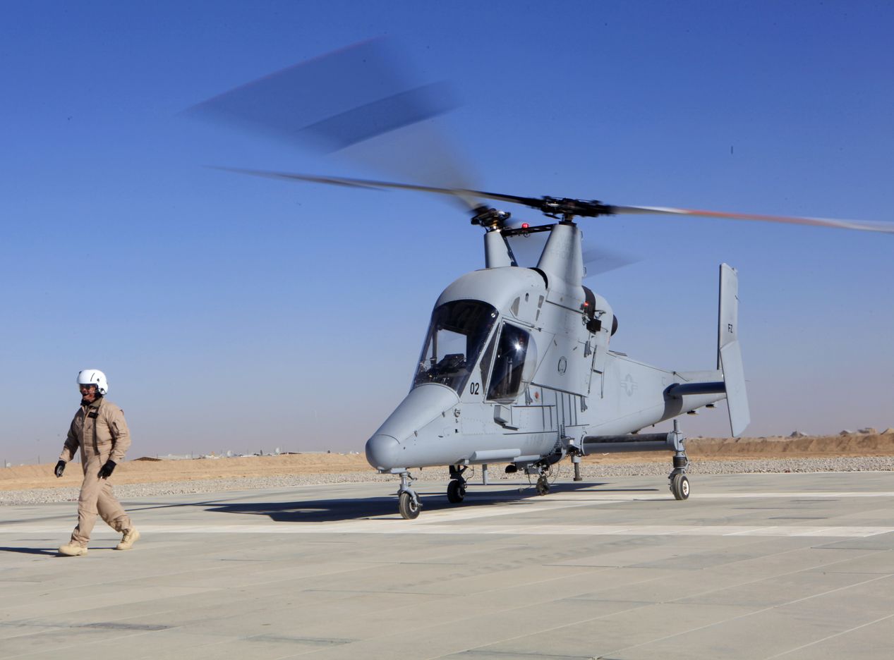K-MAX - rewolucyjny, bezzałogowy helikopter służący do transportu