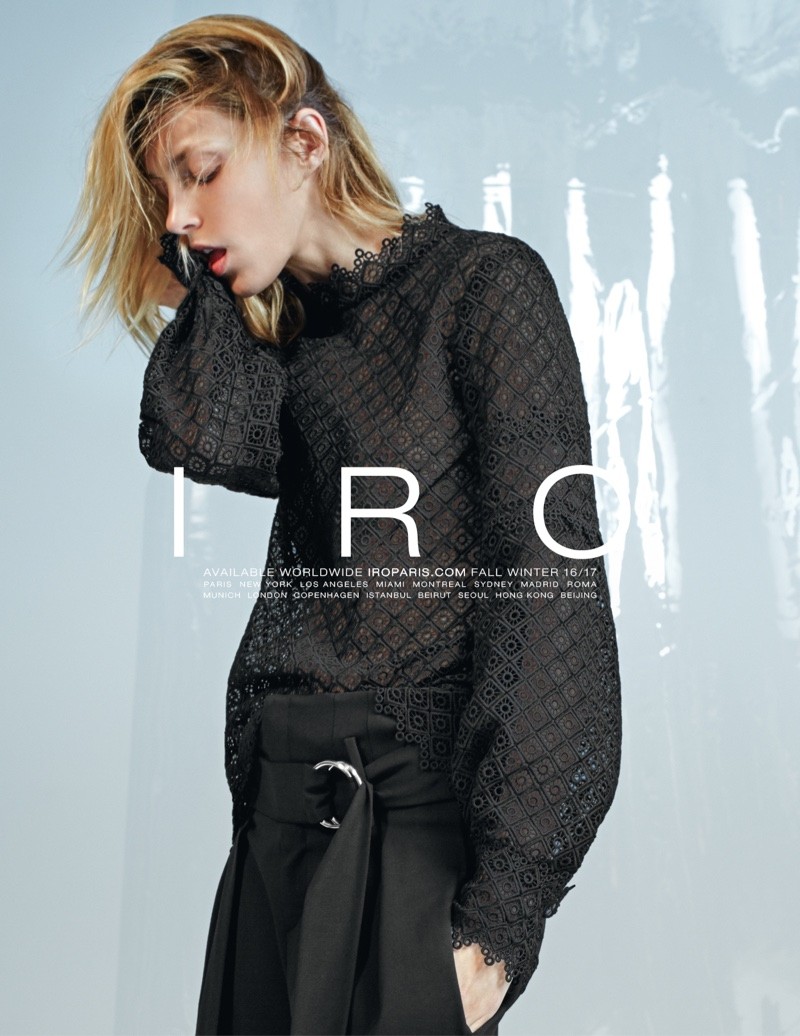 Anja Rubik IRO FW2016