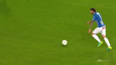 Lech - Cracovia (0:0): Kadar o milimetry od gola życia! Cóż to była za bomba Węgra!