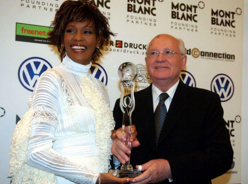 Whitney Houston i Gorbaczow