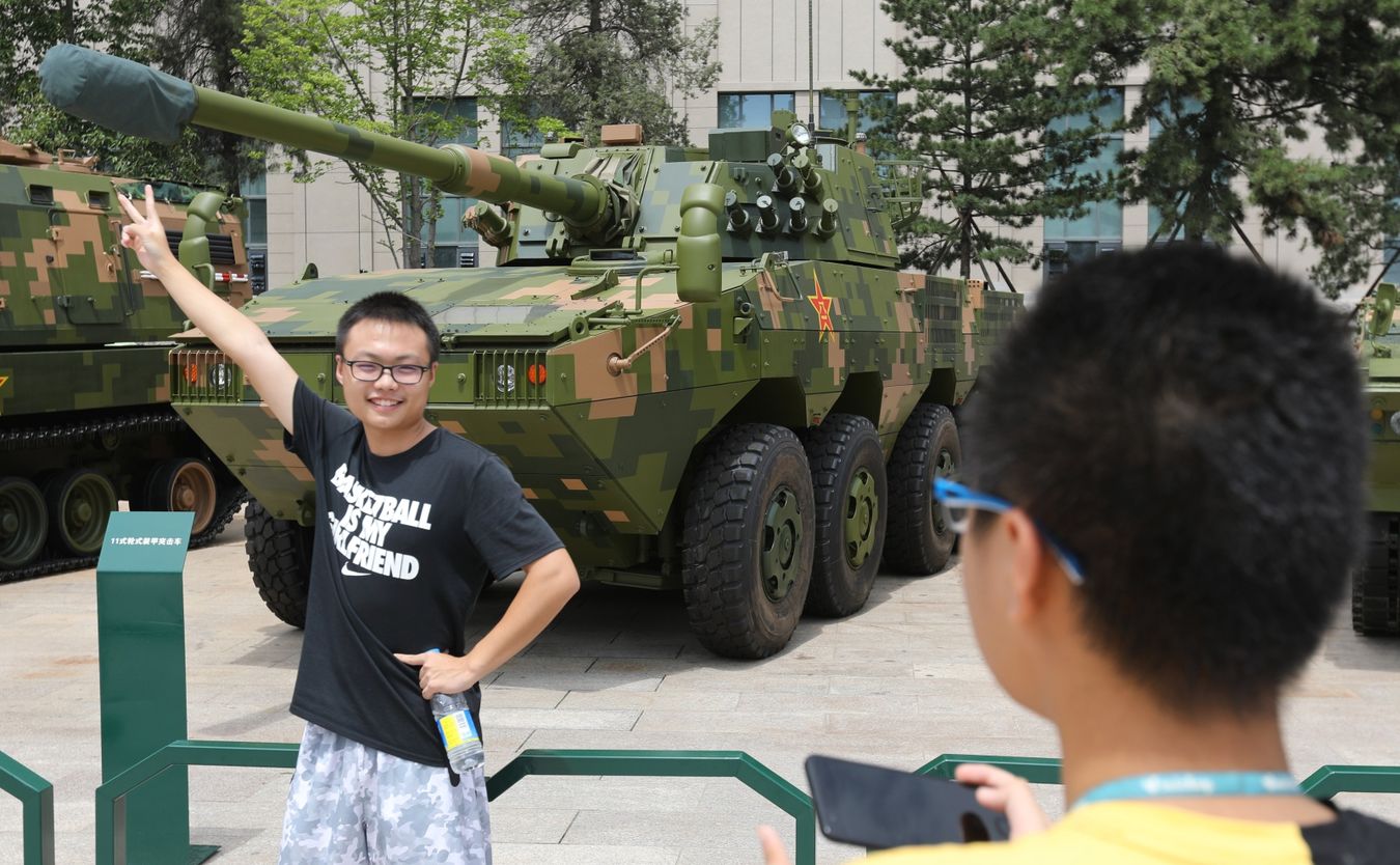 Wystawa militarna w Pekinie