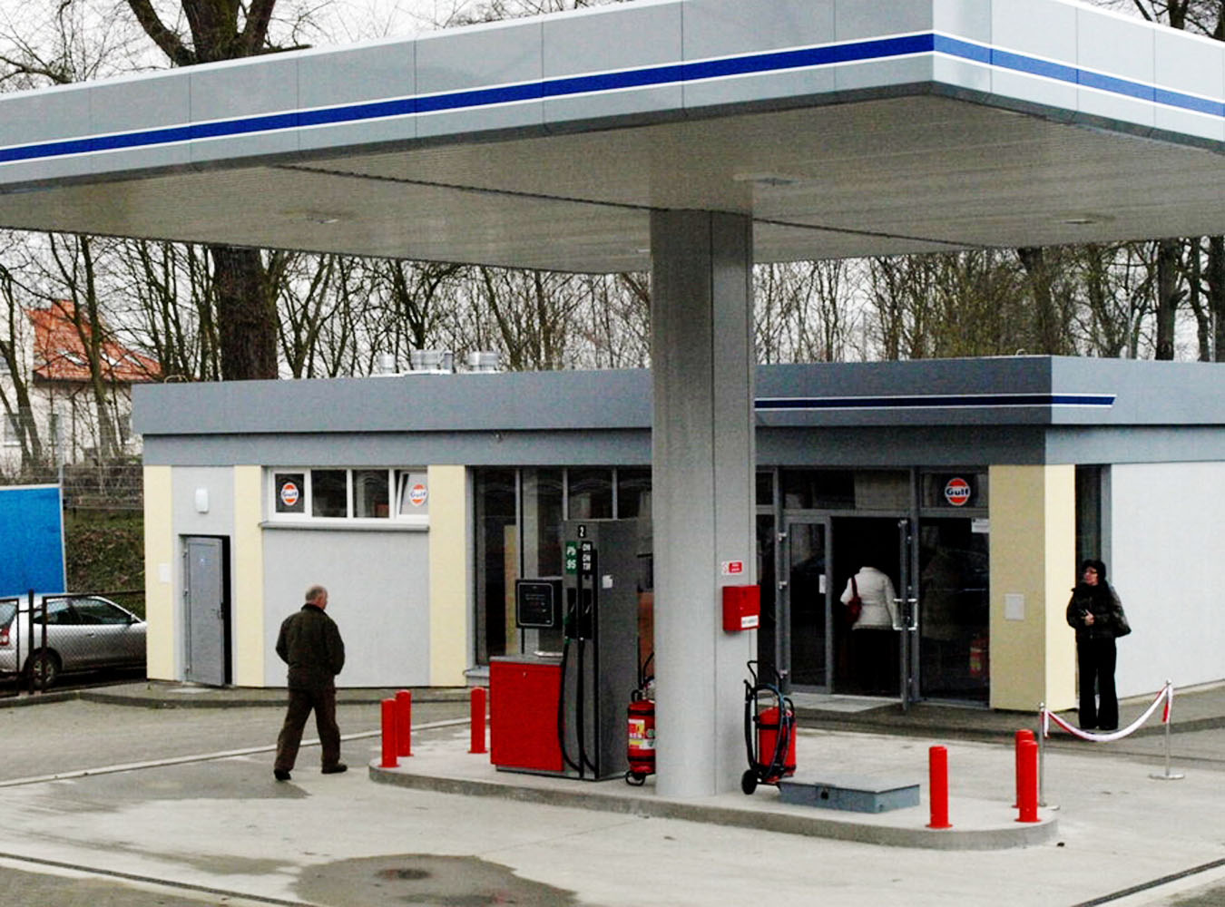 Policja z Gorzowa Wielkopolskiego otworzyła stację benzynową