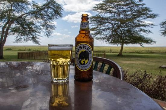 Tusker beer. (Kenyans)