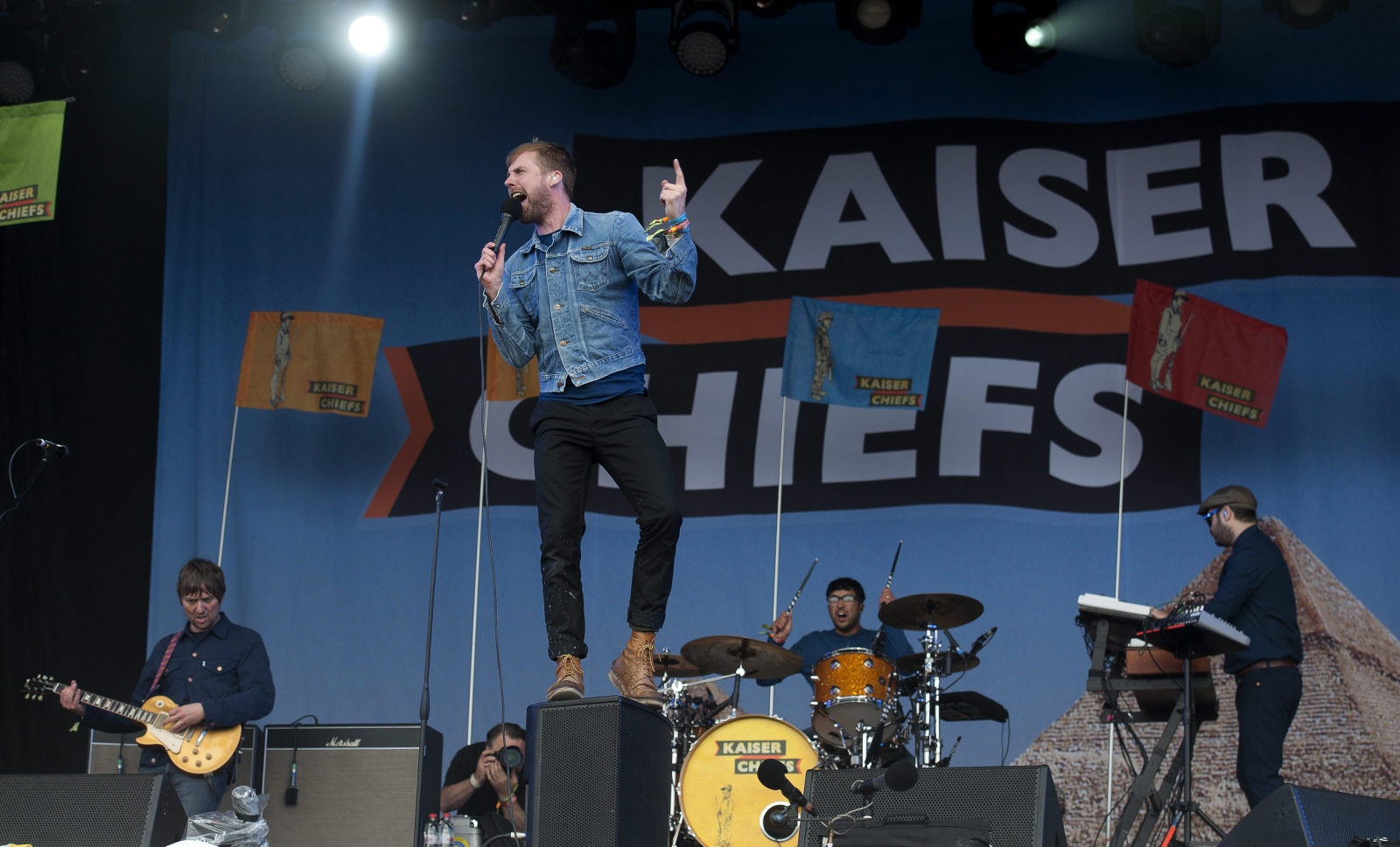 Kaiser Chiefs na Glastonbury Festival 2014
