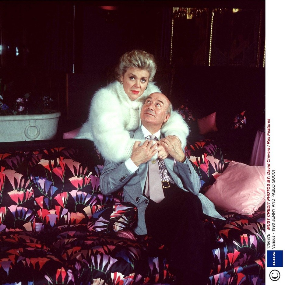 ENNY i PABLO GUCCI w 1990 roku / EAST NEWS