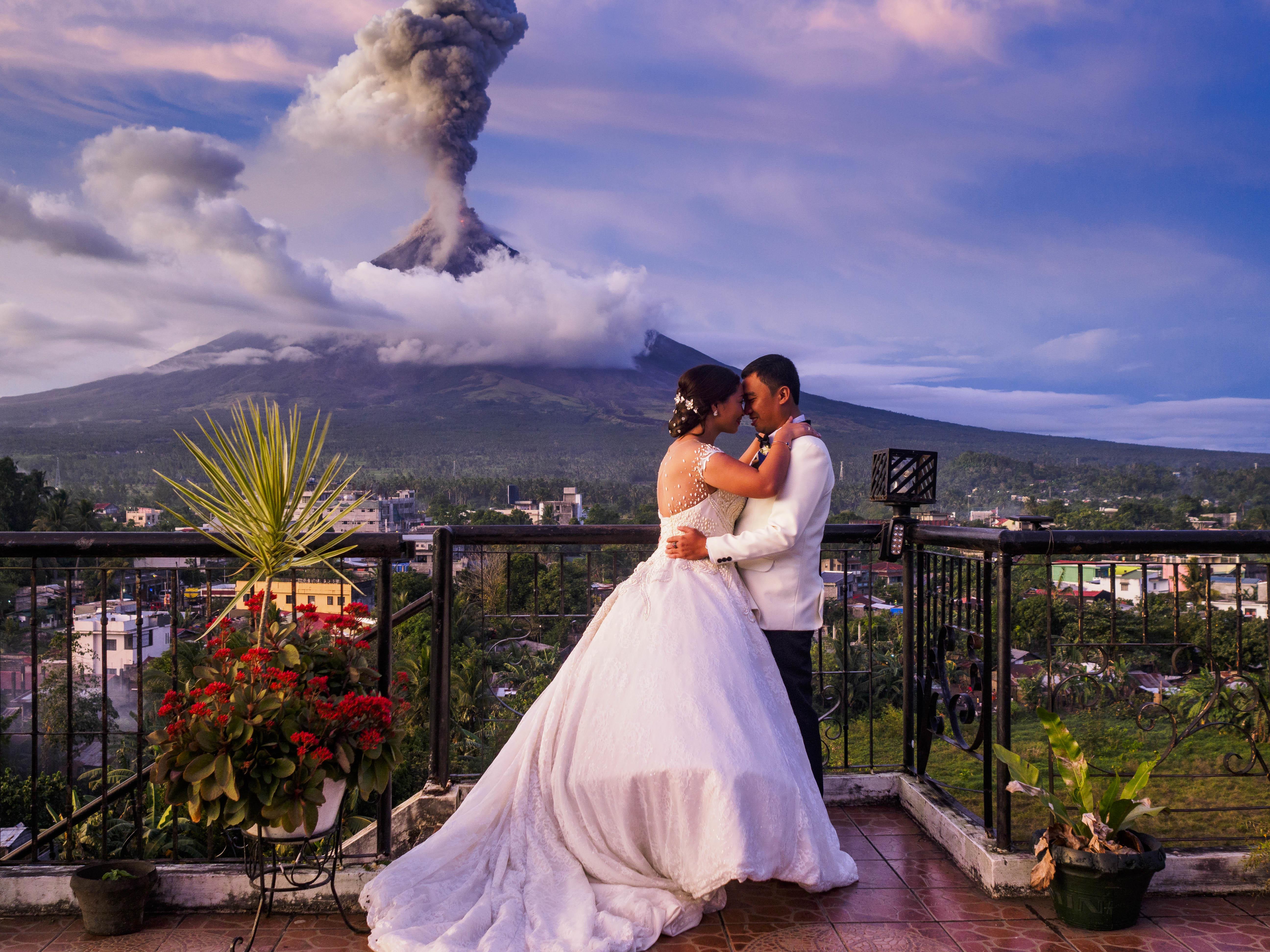 Mount Mayon Volcano Erupts In Philippines